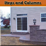 Pavers Steps and Columns Photo Gallery