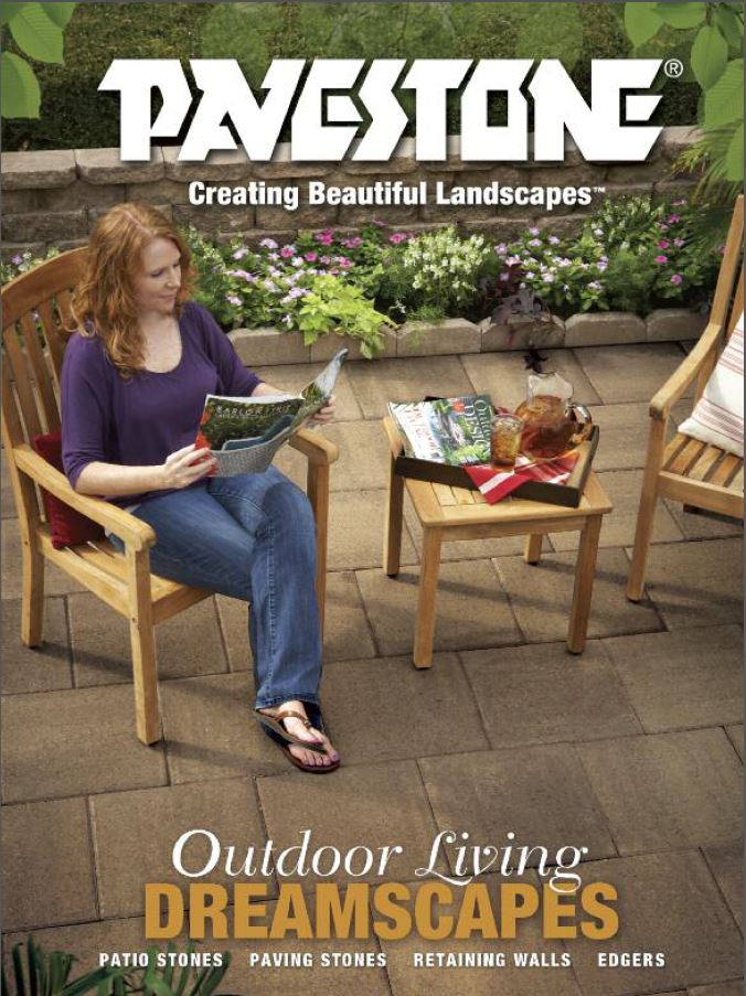 Pavestone catalog cover